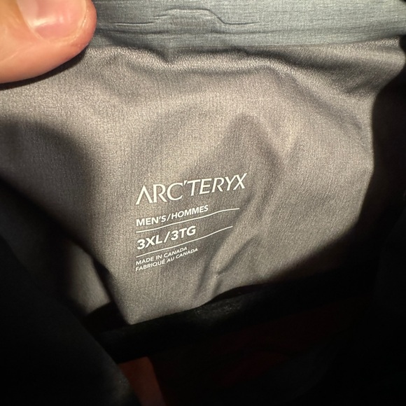 Mens Arcteryx PROFESSIONAL USE ALPINE GUIDE JACKET Goretex Waterproof Jacket 3XL - Picture 9 of 16